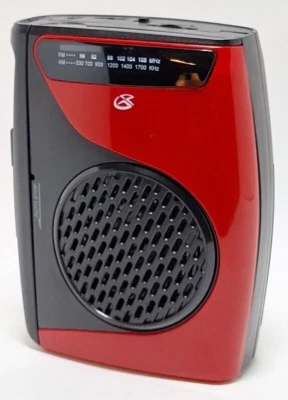 Cassette Player Recorder W/Am Fm Radio Compact Size Stereo Speaker Walkman