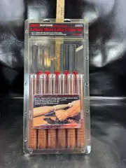 Sears Craftsman 6 pc Wood Turning Lathe Chisel Set Model 28553 HIGH SPEED STEEL