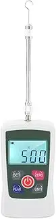 Digital Force gauges, 5N Push Pull gauges Portable Force Meterwith Units N/LB/Kg/Oz, Storage Case, Backlit LCD Tension gauges Pressure Thrust Meter for Teaching School Lab