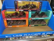 Burago F1 Ferrari Red bull McLaren Aston Martin Mercedes AMG Car Set 1/43
