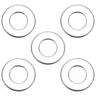 110pcs Imperial Standard Flat Washer Plain Washers Assortment Kit With Box