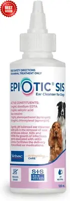Epiotic SIS Ear Cleanser for Dogs 120ml Veterinary Formula Pet Care