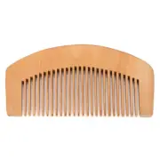 Peach Comb Fine Tooth for Head Massage Hair Care Beard Mustache Anti-static