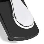 Sustain Pedal Double Pole Switch Anti Slip Silver Universal Sustain Pedal Fo CHU