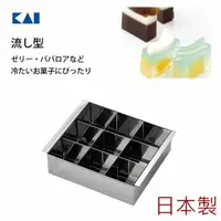 在飛比找樂天市場購物網優惠-asdfkitty*日本製 貝印 304不鏽鋼寒天果凍製造器
