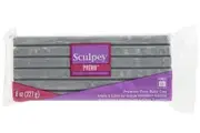 Sculpey Premo Oven-Bake Modelling Clay 227g Gray Granite