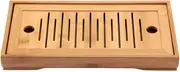Joyzan Chinese Tea Tray, Mini Bamboo Small Gongfu Tea Table Set Japanese Serving Kung Fu Plate Drainage Reservoir Drawer Type Water Storage Box Chassis Wooden Home Office Household Teahouse Bar