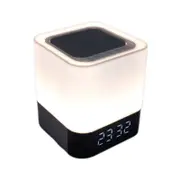 Catzon Night Lights Bluetooth Speaker Dimmable Multi-Color Changing Bedside Lamp-WarmLight