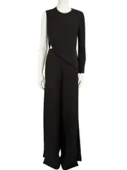 Black One Sleeve Jumpsuit
