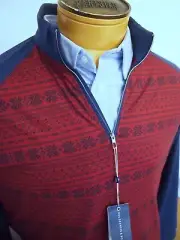 Holderness & Bourne Robinson Performance Fabric Quarter Zip Pullover NWT M $145