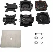 Air Pump Diaphragm Rebuild Repair Kit for Hiblow HP-100 HP-120 Septic Air Pump 80PD000040