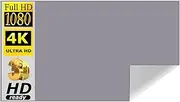 for Home Theater Cinema Indoor Outdoor Backyard Pa Projection Screen Reflective Fabric Cloth High Brightness 72 84 92 100 110 120 130 133 Inch for DLP LED 3D Projector Beamers(133 inches)