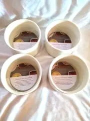 NEW Maxwell & Williams Set of 4 Epicurious 10x7cm, 355ml Ramekins White