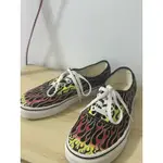 正版VANS AUTHENTIC 火焰 九成新 24.0