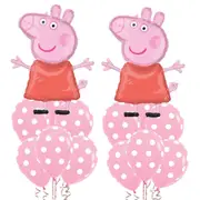 Peppa Pig SuperShape Bouquet Balloon Party Pack