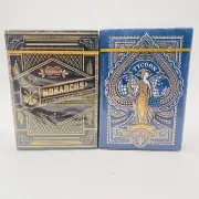 Theory11 Monarch & Tycoon Premium Playing Card Decks Made in USA