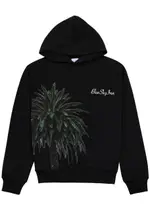 Blue Sky Inn Royal Palm Hooded Cotton Sweatshirt - Black - L L