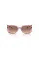 Coach x Vintage Rose Edition Women's Square Frame Pink Acetate Sunglasses - HC8352