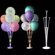 LED Light Balloons Stand Glow LED Baloon Column for Baby Shower Birthday Party D