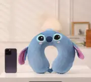 "Adorable Comfort" Stitch U-Shaped Pillow - Cute Neck Support, Multi-Purpose...