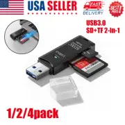 USB 3.0 SD Card Reader for PC Micro SD Card to USB Adapter for Camera Memory C