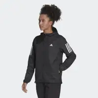 在飛比找誠品線上優惠-【Adidas】adidas 運動連帽外套/黑/女款 - H