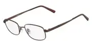 Flexon Clark 600 210 Men's Glasses Brown Size 50 - Private Health Rebate - Blue Light Block Available