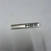 1PC Silver Matte HSE Metal Emblem Badge Sticker Decal Turbo Luxury SUV 3D Diesel (for: Renault)