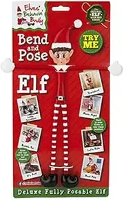Elves Behavin' Badly Deluxe Bend & Pose Elf - Naughty Elf Figure