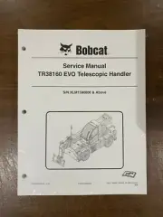 Bobcat TR38160 EVO telescopic handler service manual Book 7285034 2017 REV
