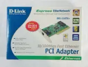 D Link Fast Ethernet PCI Adapter DFE-530TX+ 10/100Mbps Windows XP & Mac OS X