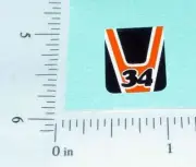 Superfast Matchbox #34 Vantastic Sticker SF-34B
