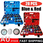 28PC Universal Radiator Pressure Tester & Vacuum Type Cooling System Refill Kit