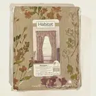 Habitat By Commonwealth "Rockport" Two Pole Top 50"x 63" Panels W/Tiebacks New