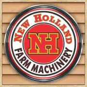 NEW HOLLAND TRACTORS DEALER STYLE SIGN REMAKE BANNER MURAL MED L XL XXL SIZES
