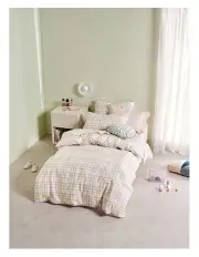 [Linen House Kids] Playground Quilt Cover Set in Orange