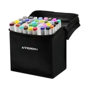 Markers Brush Tip Double Tipped Art Alcohol Marker Set for Artist kids Adults Coloring Sketching Drawing Illustrations 60 Colors