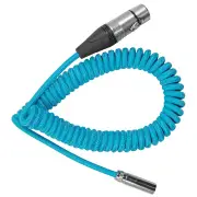 Kondor Blue Coiled Mini XLR to XLR for C70 & BMPCC4K/6K (12-24)
