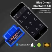 OBD2 Car Bluetooth Scanner Code Reader OBDII Detection Tool For iPhone, Android