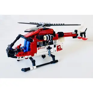 搬家出淸！樂高42092 LEGO積木（科技系列）救援直升機小顆粒