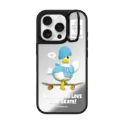 iPhone 16 Pro Mirror Ring Stand Case MagSafe Compatible HIPPY SKATEBOARD