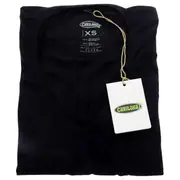 Bamboo V-Neck Tee - Black by Cariloha for Women - 1 Pc T-Shirt (XS)