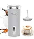 Milk Frother, 6-in-1 Electric Milk Steamer For Latte, Cappuccinos, Macchiato-NEW