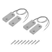 2Sets MC-52 NC Alarm Security Rolling Garage Door Contact Magnetic Reed Switch
