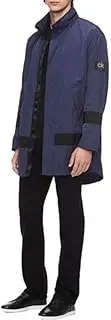 [Calvin Klein] Mens Lightweight Long Raincoat