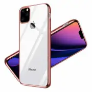 For iPhone 11 pro Rose Gold Case Cover Clear