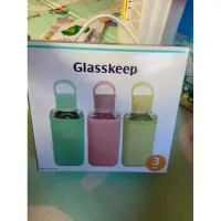 在飛比找蝦皮購物優惠-glasskeep方形玻璃隨手瓶500ml三入組(全新）