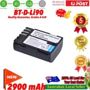 2900mAh Battery for Pentax Models 645D 645D IR 645Z K-01 K-1 K-1 Mark II