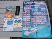Micro Machine Micro Cards +90's Hot Wheels Poster and Stickers