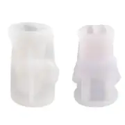 Epoxy Resin Mould DIY Chocolate Cake Making Silicone Mold Desktop Decors